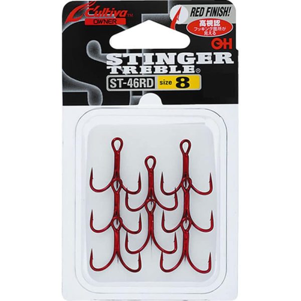 Lưỡi Câu Ba Tiêu Cultiva Owner Stinger ST-46RD